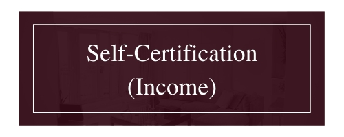 self-certification form