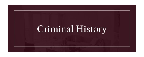 criminal history